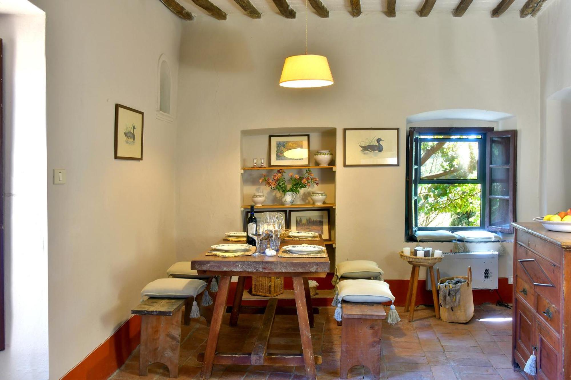 Apartmán Castello Ginori Di Querceto Querceto  Pokoj fotografie